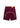 Arch Denim Shorts - Maroon