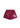Checkered Nylon Shorts - Maroon