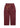 Contrast Cargo Pants - Maroon