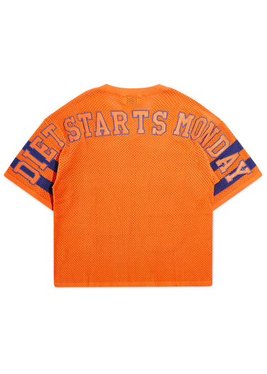 Knit Jersey - Orange/Navy