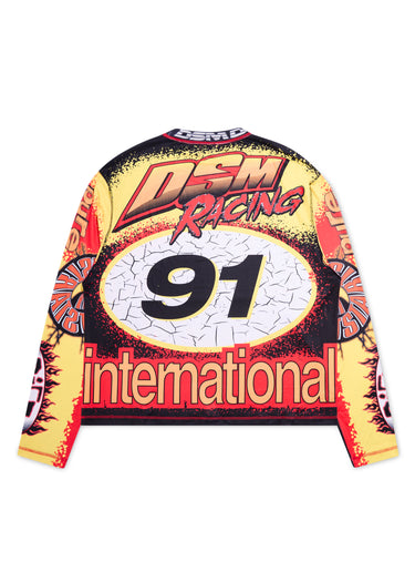 MX Racing Jersey - Black/Red/Multi