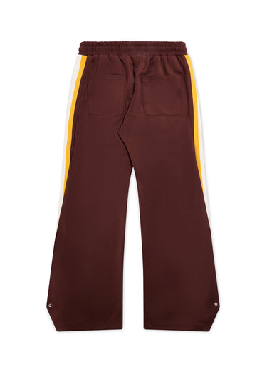 Striped Snap Pant - Brown/Yellow