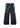 Striped Snap Pant - Black