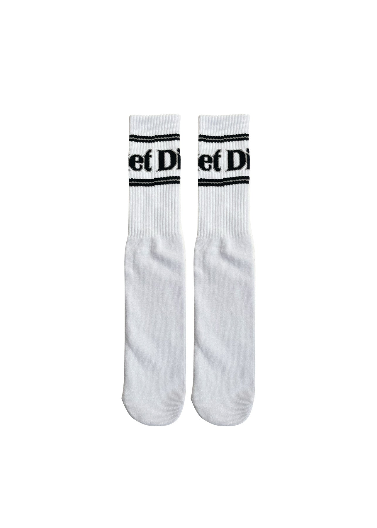Striped Socks - White
