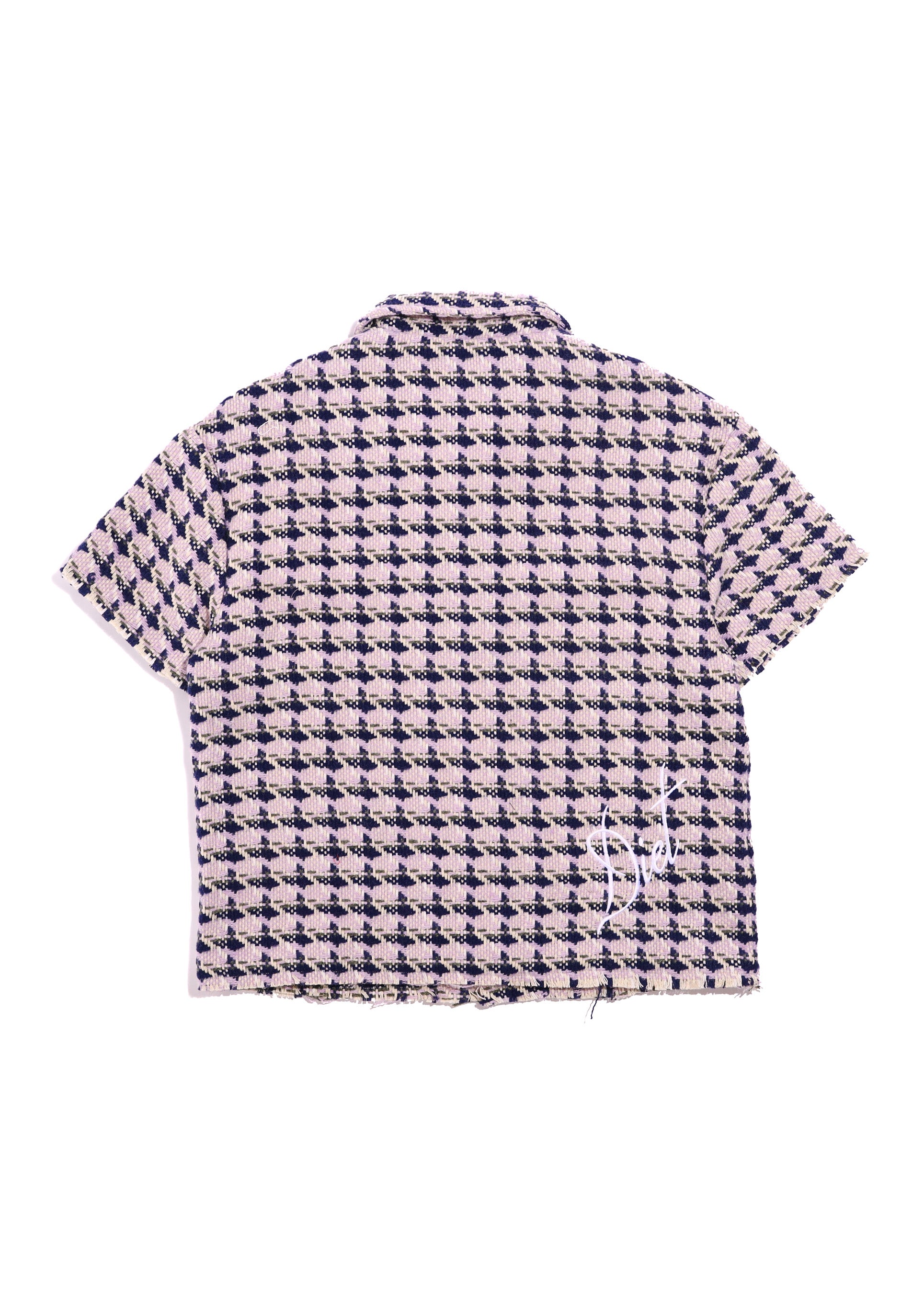 Tweed Button Up - Purple
