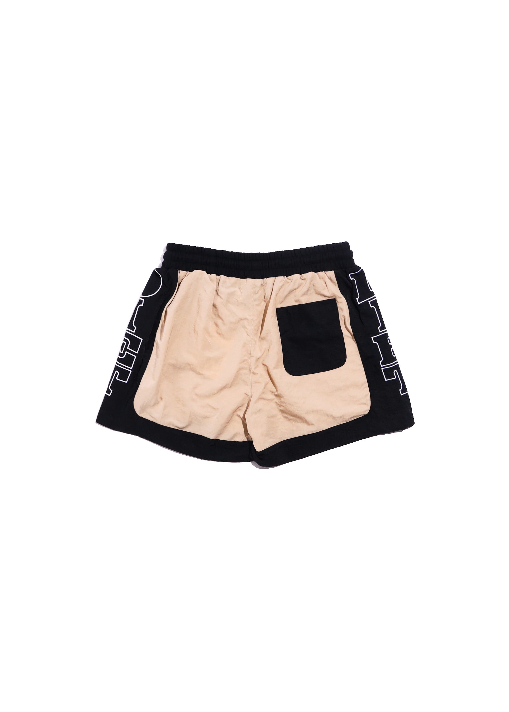 Nylon Row Shorts - Tan/Black