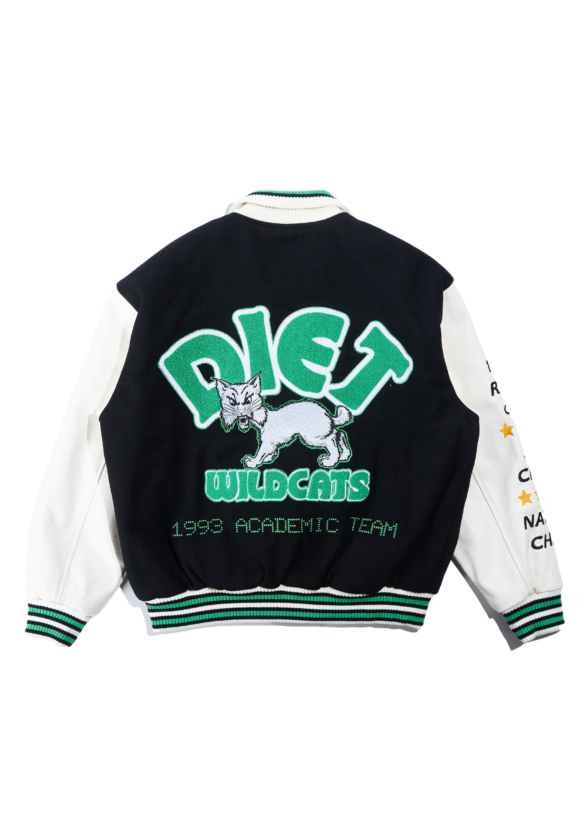 Wildcats Varsity Jacket - Black
