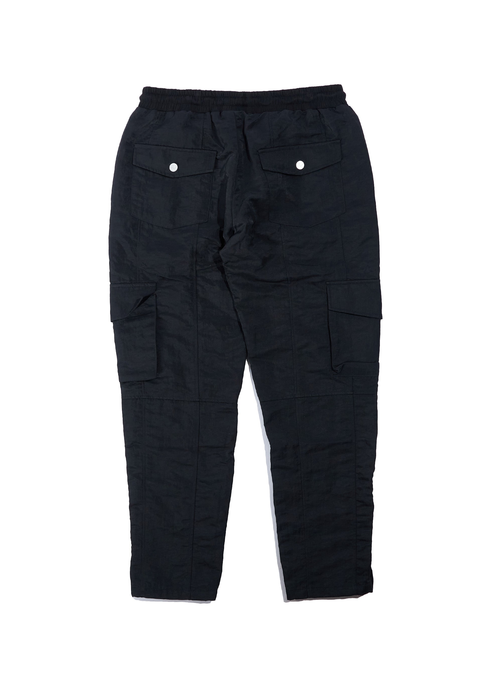 Nylon Cargo Pant - Black