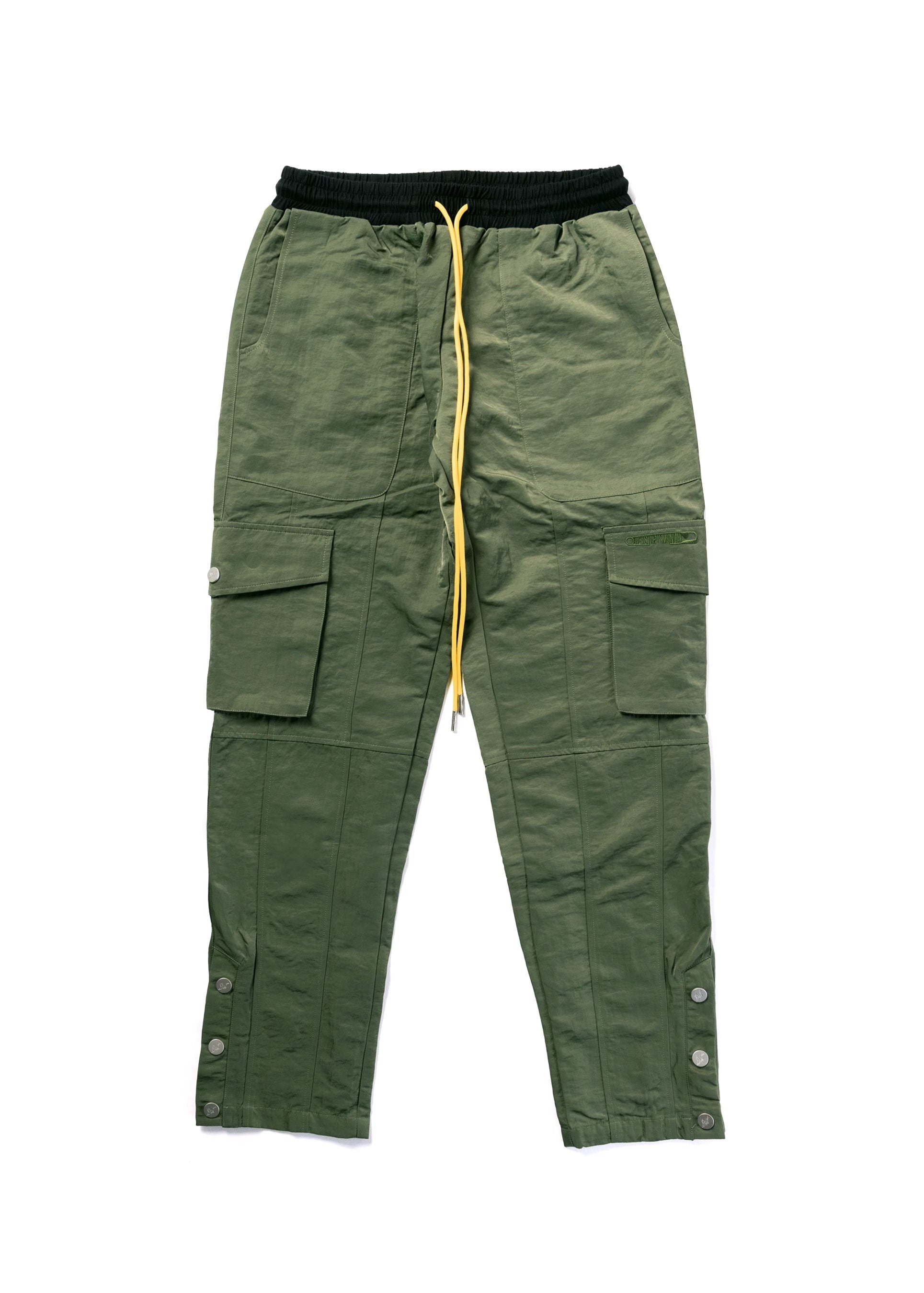 Nylon Cargo Pant - Olive
