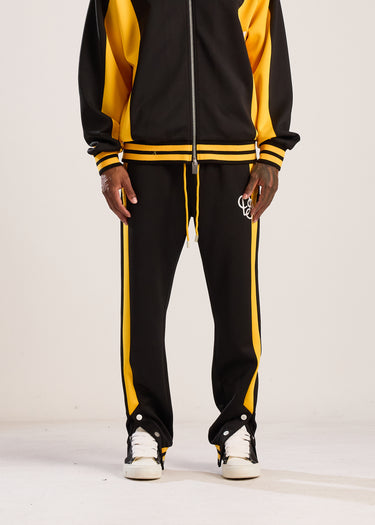 Bluegrass Invitational Track Pant - Black/Yellow