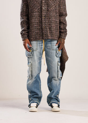 Release Cargo Denim - Lightwash