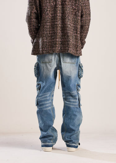 Release Cargo Denim - Lightwash