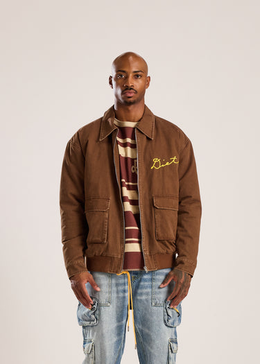 Lovers Bomber Jacket - Brown