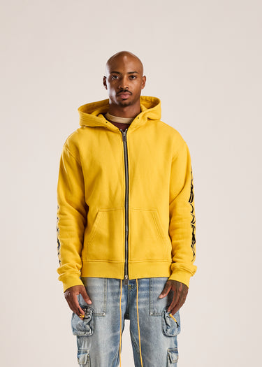 Eagle Full Zip Sweatshirt - Yellow