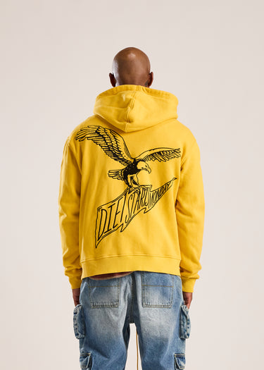 Eagle Full Zip Sweatshirt - Yellow