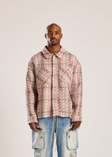 Tweed Jacket - Pink