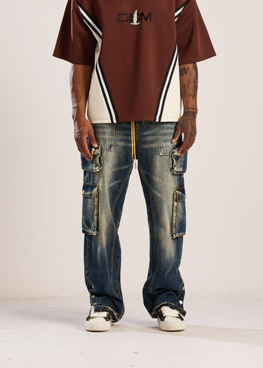 Release Cargo Denim - Indigo