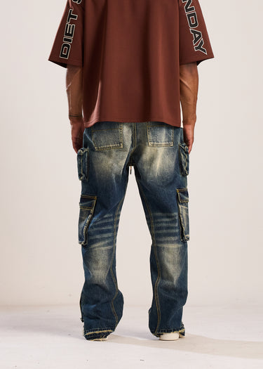 Release Cargo Denim - Indigo