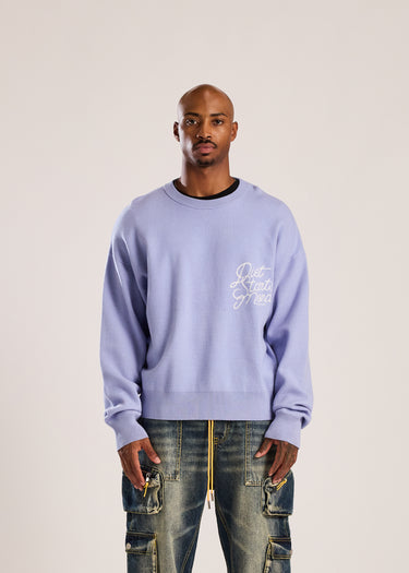 Wordmark Sweater - Blue