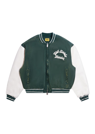 Denim Bomber - Hunter/Cream