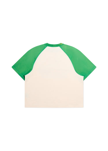 California Dreamin Tee - Cream/Green