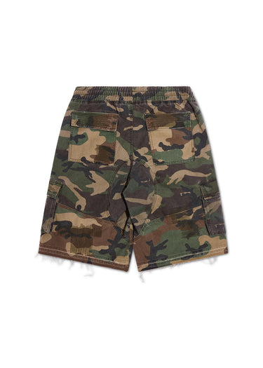Camo Cargo Shorts - Multi