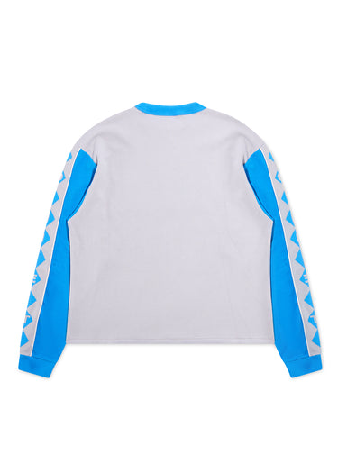DSM Ignition Waffle Long Sleeve - Grey/Blue