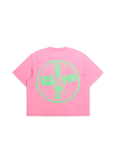 DSMLA Tee - Pink/Green