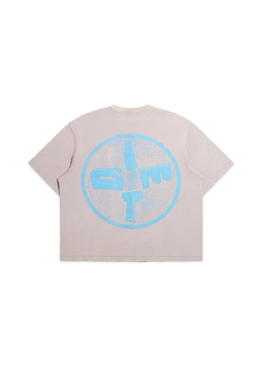 DSMLA Tee - Washed Grey/Blue