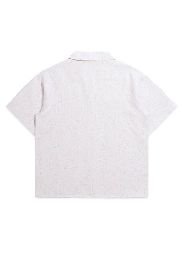Dropoff Button Up Shirt - Heather Grey/Blue