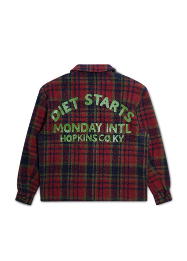 Tank Flannel - Red/Green