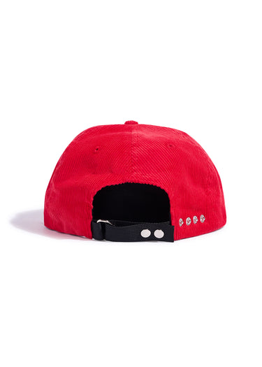 Eagle Corduroy Hat - Red