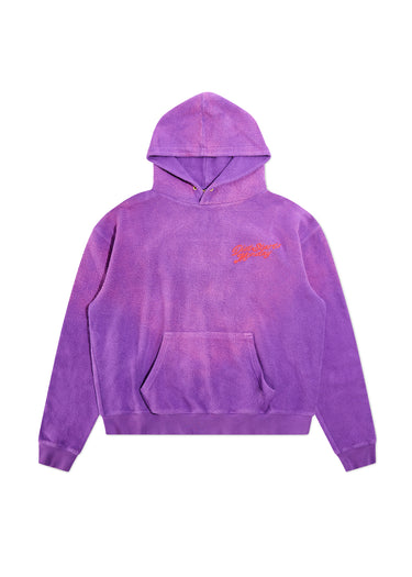 Only One Inside Out Hoodie - Purple/Red