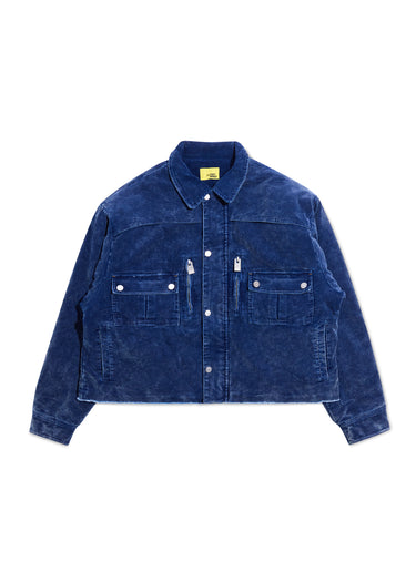 Hopkins Corduroy Jacket - Washed Indigo