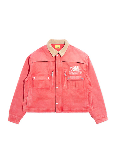 Hopkins Construction Jacket - Washed Red
