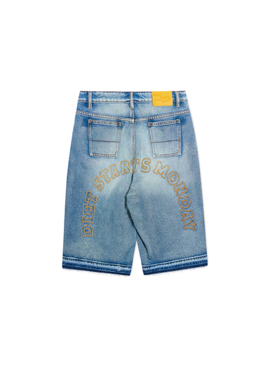 Arch Denim Shorts - Washed Indigo