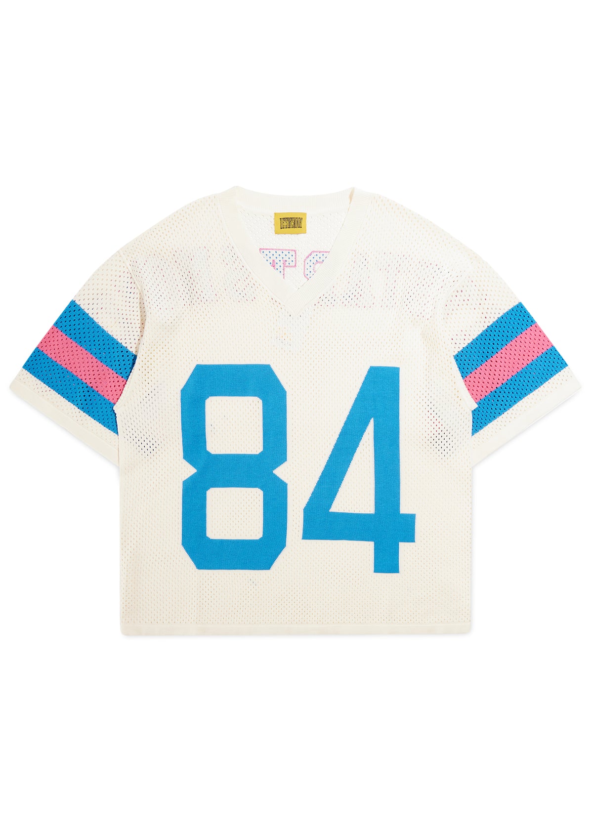 Knit Jersey - Cream/Blue – Diet Starts Monday