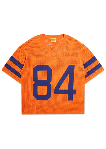 Knit Jersey - Orange/Navy