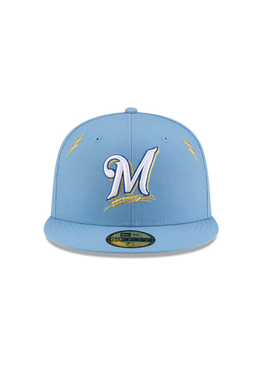 Milwaukee Brewers - Lightning Bolts