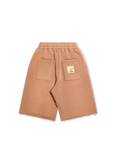 Marker Sweatshorts - Brown