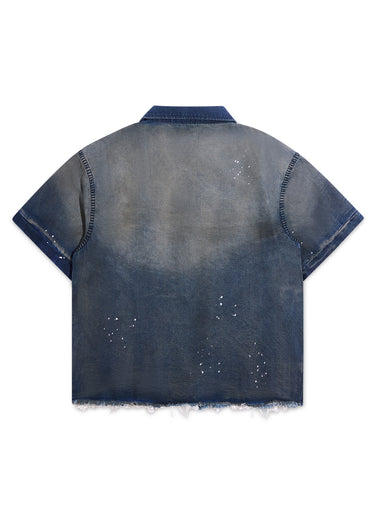 Mechanic Button Up Shirt - Dark Indigo