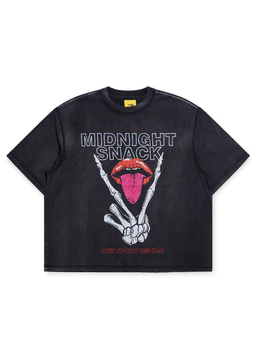 Midnight Snack Tee - Vintage Black