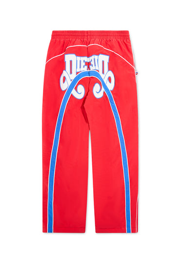 Reverso Nylon Pant - Red/Blue