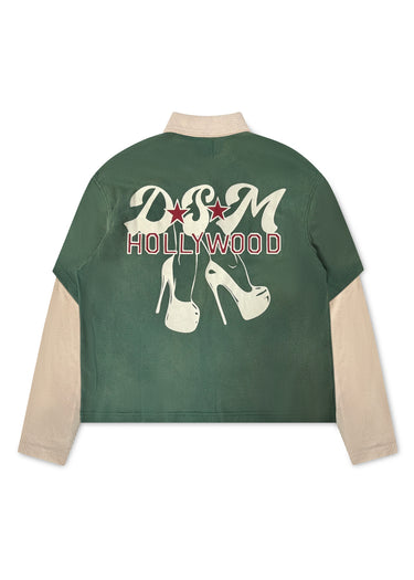 Hollywood Waffle Polo - Green