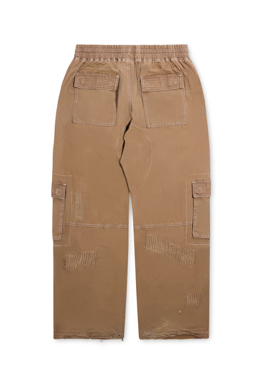 Repair Cargo Pants - Tan