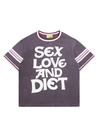 SL&D Athletic Tee - Vintage Black/Dusty Rose