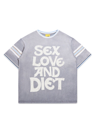 SL&D Athletic Tee - Heather Grey/Blue