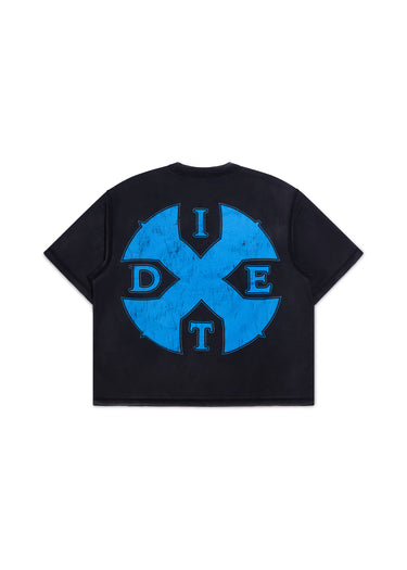 Shield Tee - Vintage Black/Blue