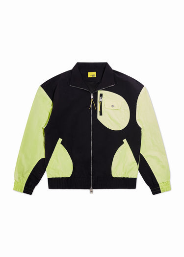 Nylon MX Jacket - Black/Volt