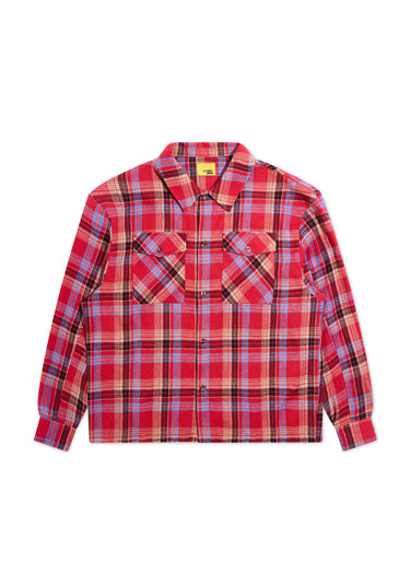Star Plaid - Red